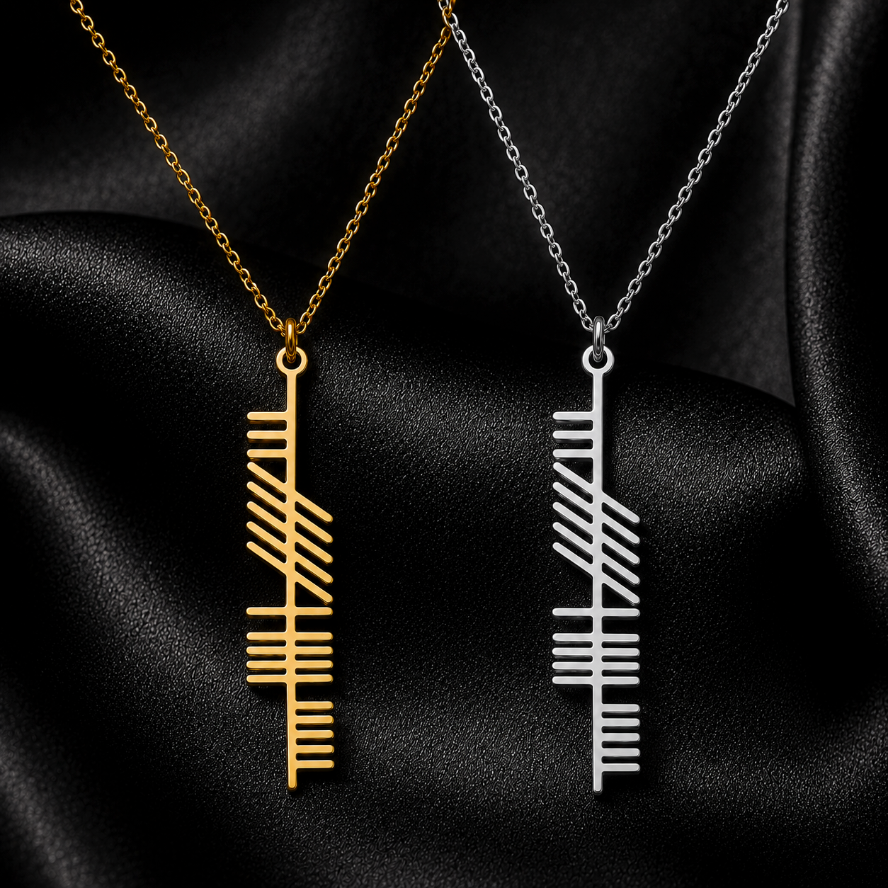 Eirin Apparel Necklace Ogham Necklace – ‘Neart’ (Strength)