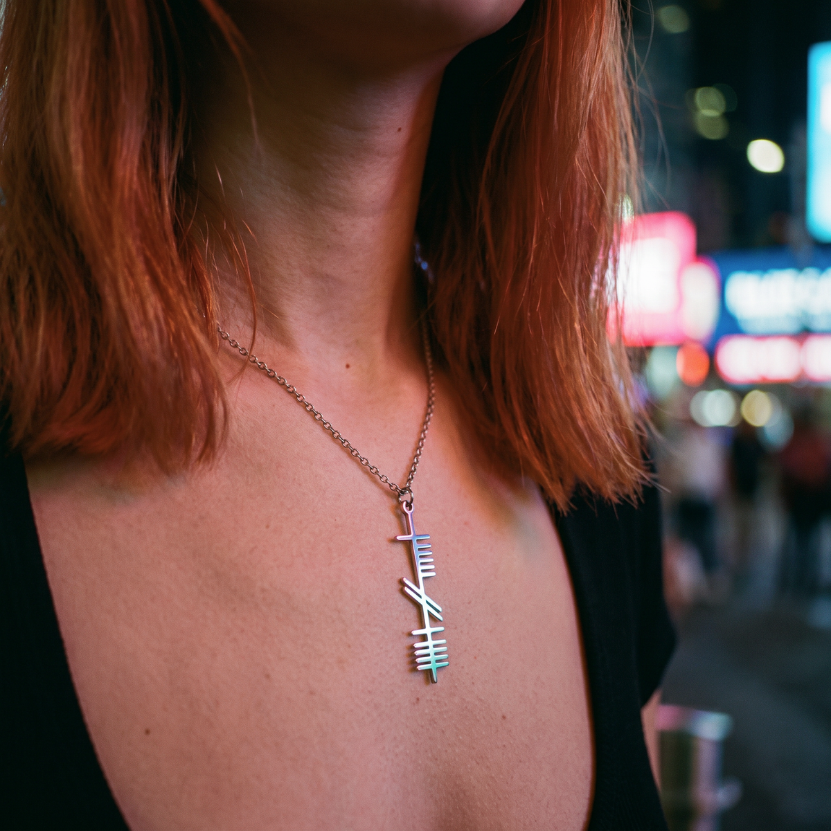 Eirin Apparel Necklace Ogham Necklace – ‘Wisdom’ (Eagna)