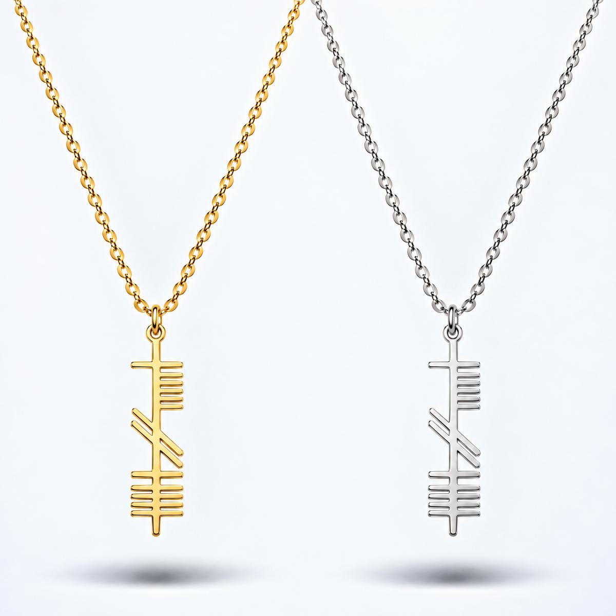 Eirin Apparel Necklace Ogham Necklace – ‘Wisdom’ (Eagna) [collection-cover-only]