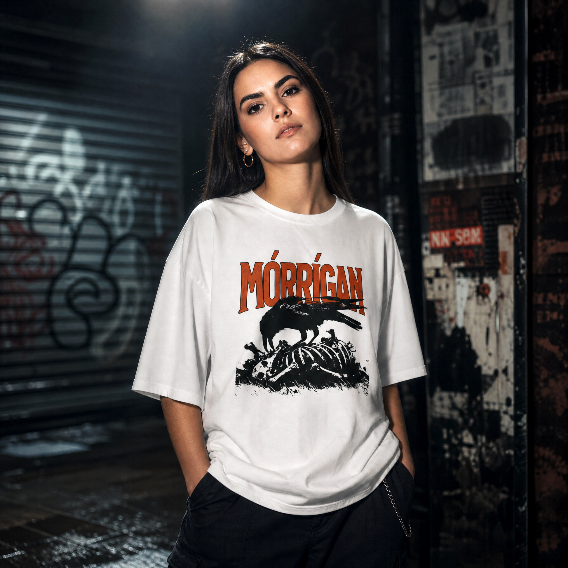 Eirin Apparel Oversized T-Shirt 'Mórrígan' Oversized T-Shirt
