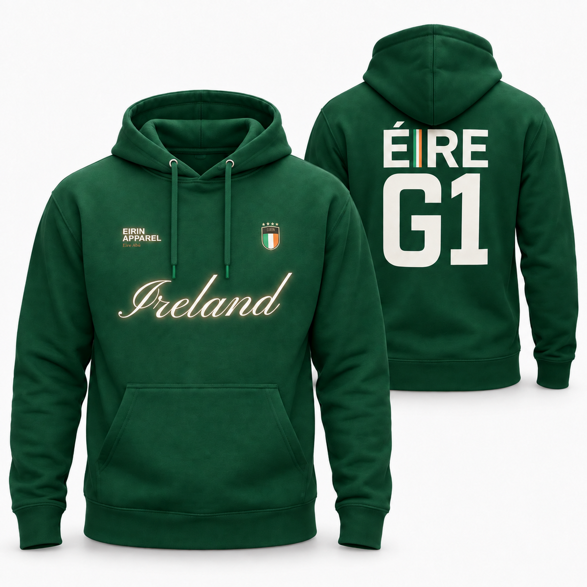 Eirin Apparel Performance Hoodie 'G1 – Gaelic One' Sports Hoodie