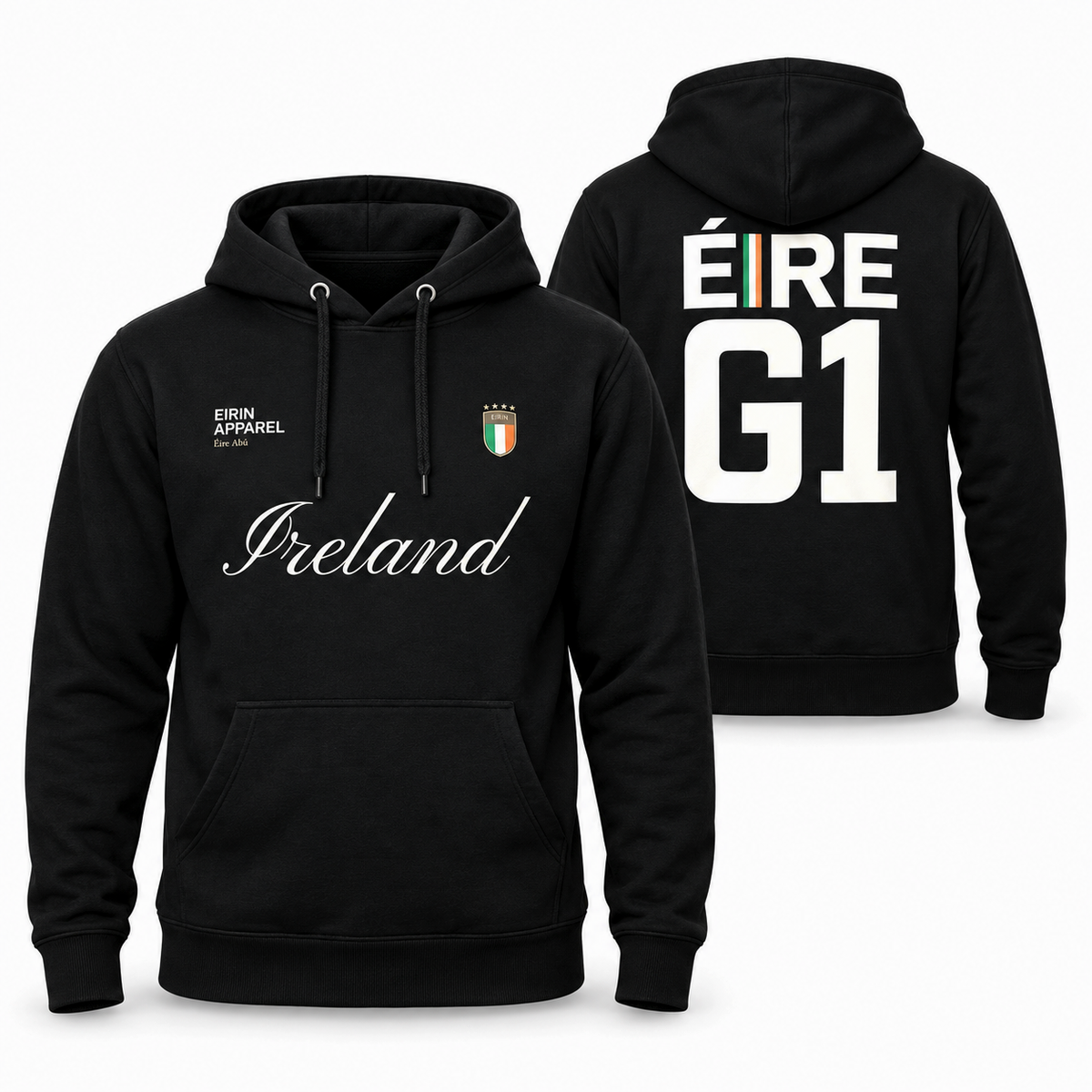 Eirin Apparel Performance Hoodie 'G1 – Gaelic One' Sports Hoodie