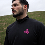 Eirin Apparel Performance Quarter-Zip Black / XS 'Triskele' Performance Quarter-Zip
