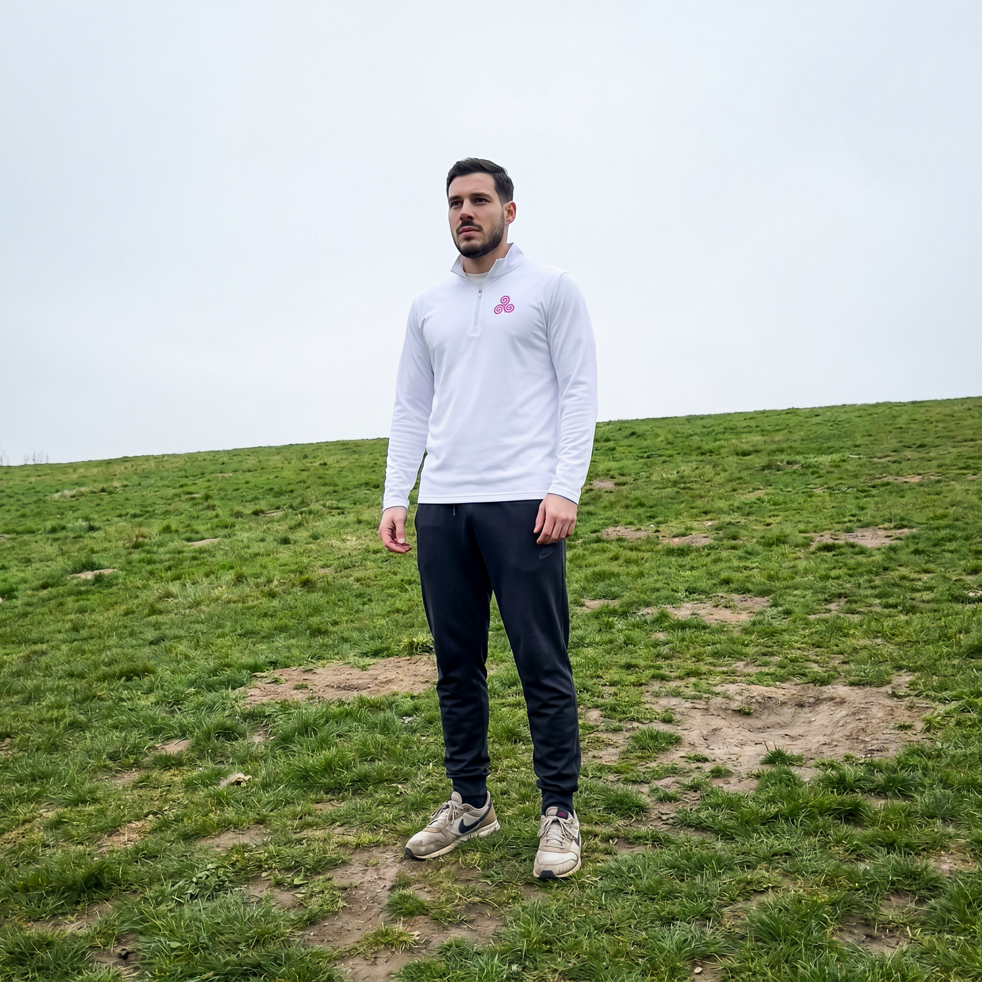 Eirin Apparel Performance Quarter-Zip 'Triskele' Performance Quarter-Zip