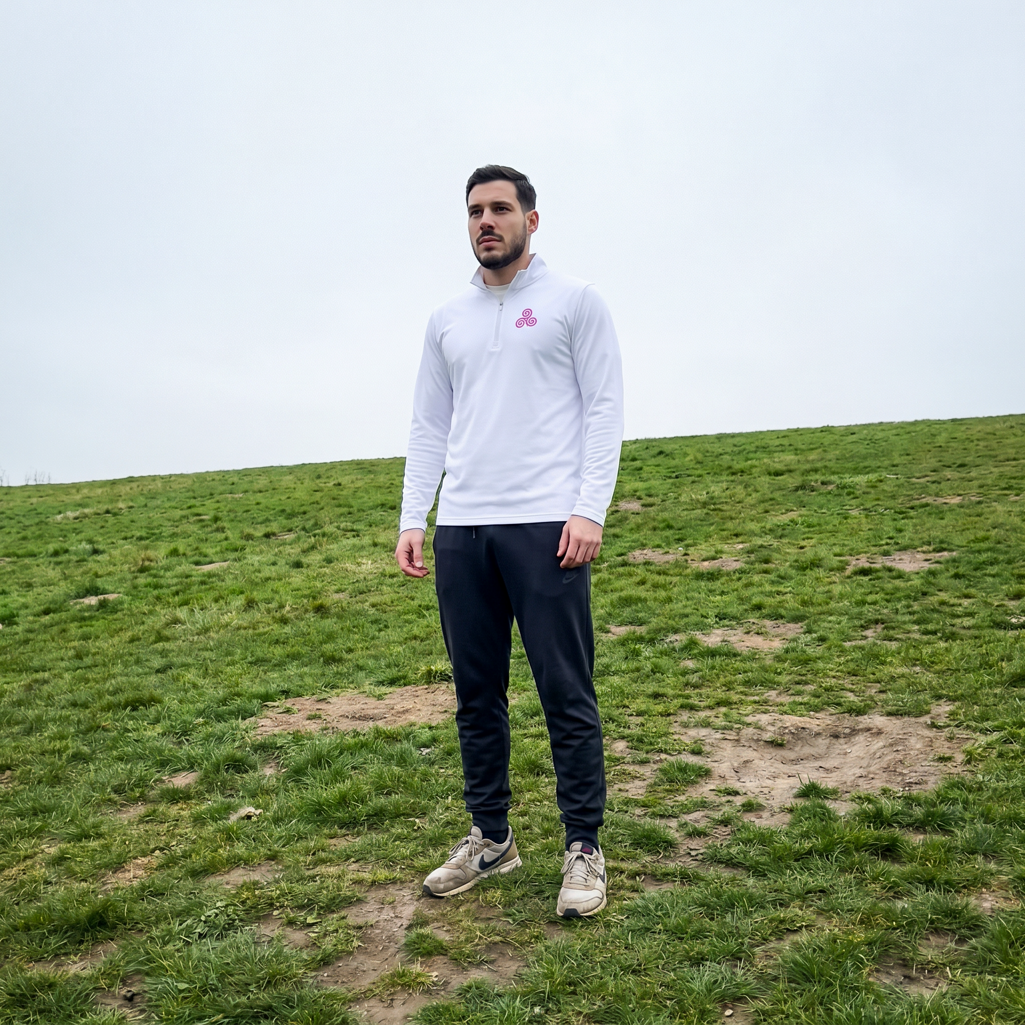 Eirin Apparel Performance Quarter-Zip 'Triskele' Performance Quarter-Zip