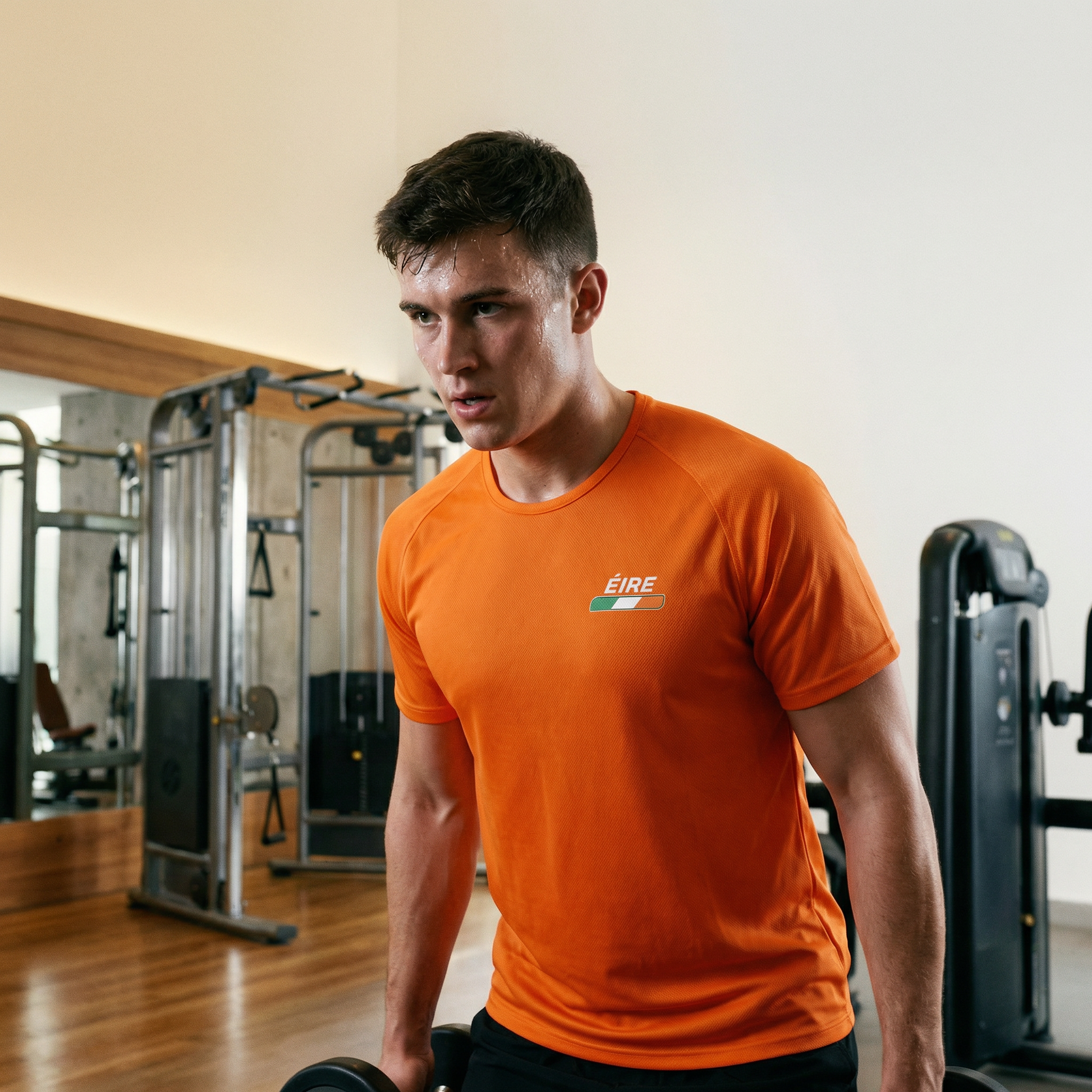 Eirin Apparel Performance T-Shirt Neon Orange / S 'Éire' Performance T-Shirt