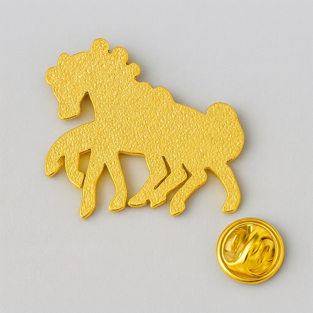 Eirin Apparel Single Lapel Pin Brooch Celtic Spirit Horse Lapel Pin