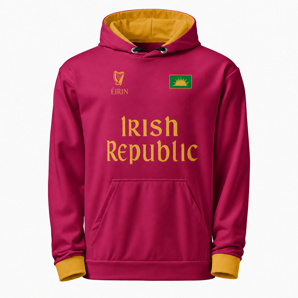 Eirin Apparel Unisex Hoodie ‘1916 Proclamation’ Hoodie – Pink/Gold