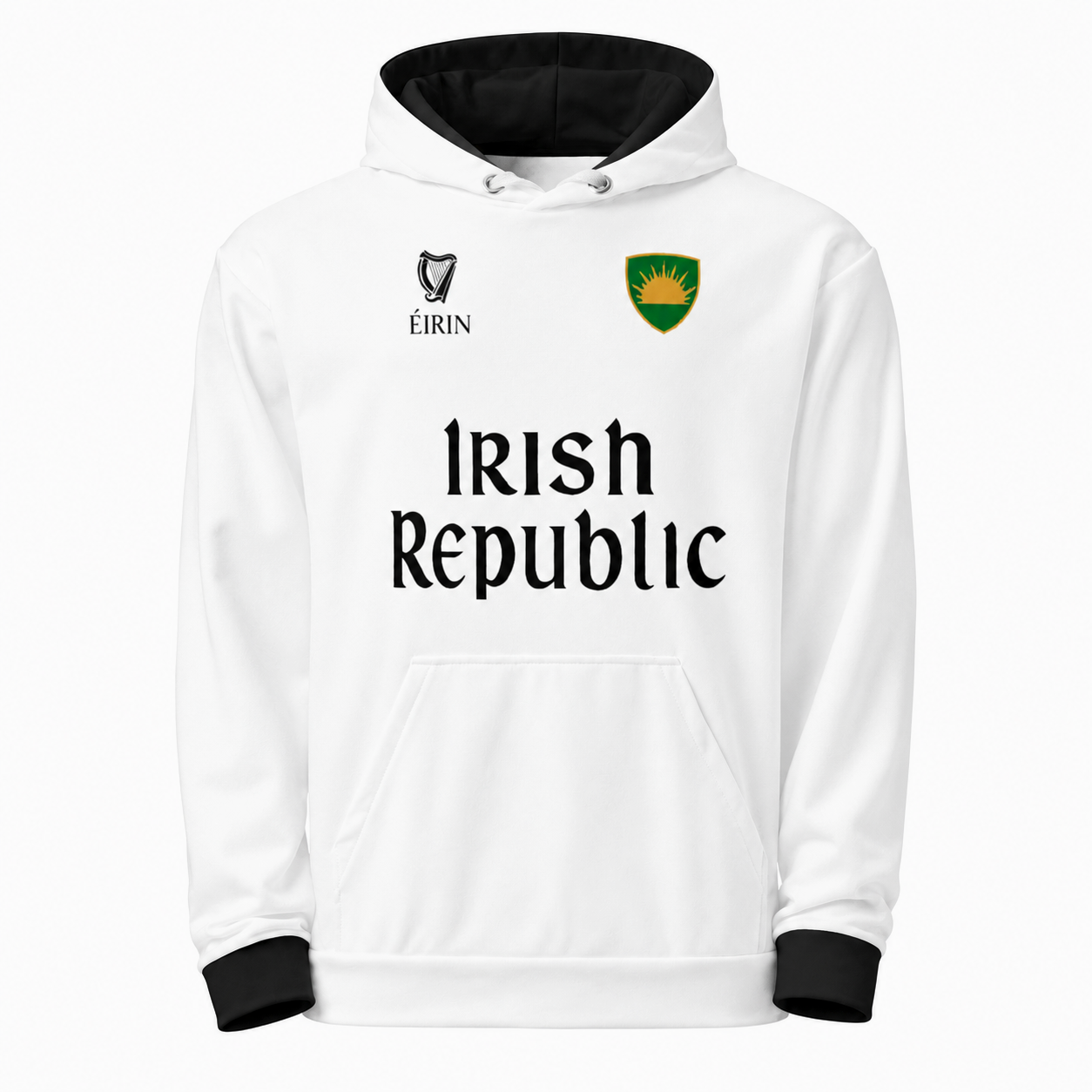 Eirin Apparel Unisex Hoodie ‘1916 Proclamation’ Hoodie – White/Black