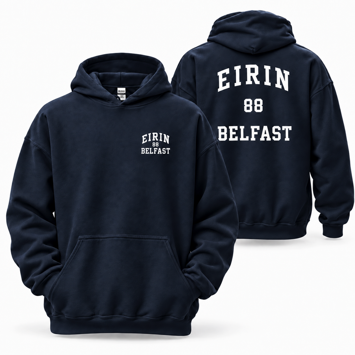 Eirin Apparel Unisex Hoodie '88 Belfast' Hoodie