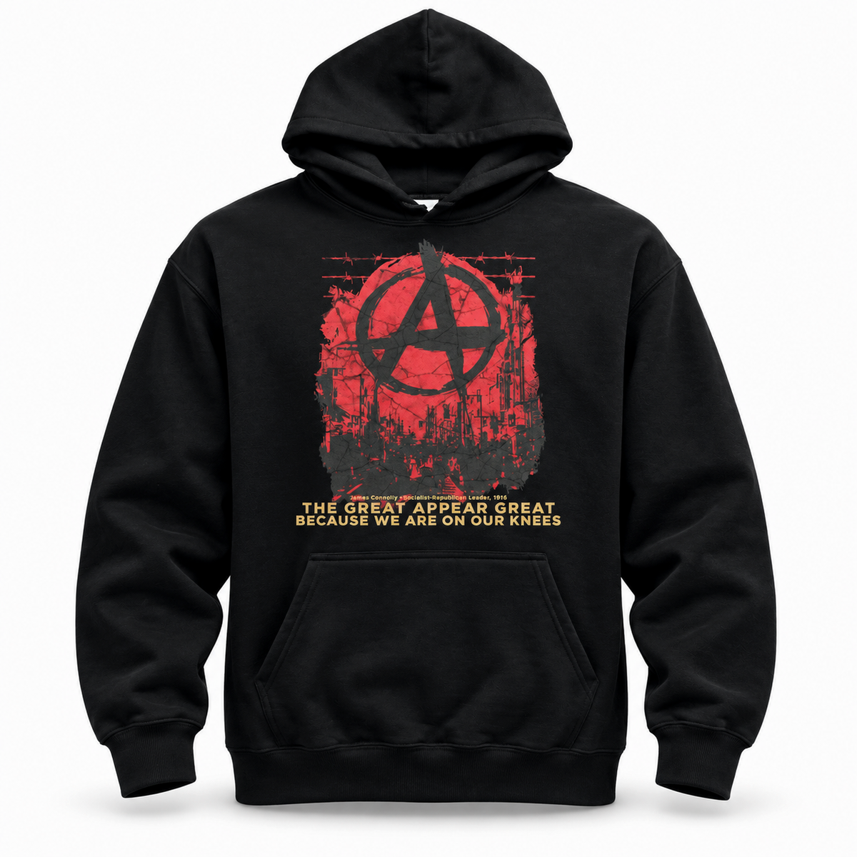 Eirin Apparel Unisex Hoodie 'Anarchy In The Streets' Hoodie