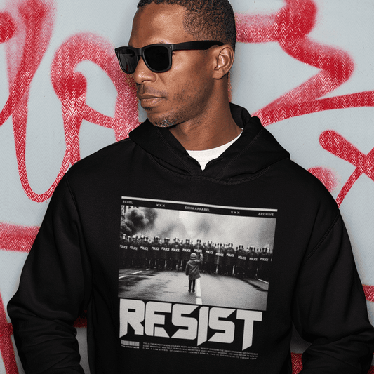 Eirin Apparel Unisex Hoodie Black / S Unisex 'Resist' Hoodie – Limited Edition