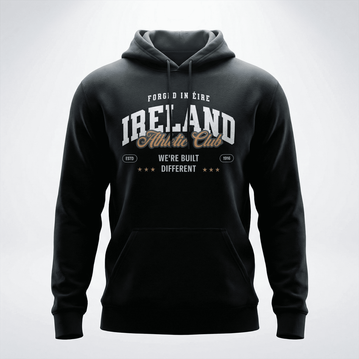 Eirin Apparel Unisex Hoodie 'Built Different' Sports Hoodie