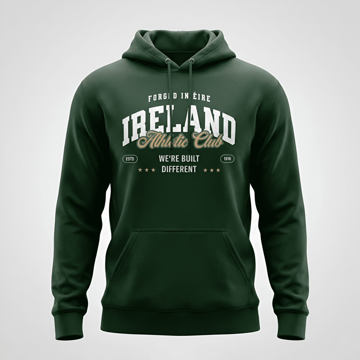 Eirin Apparel Unisex Hoodie 'Built Different' Sports Hoodie