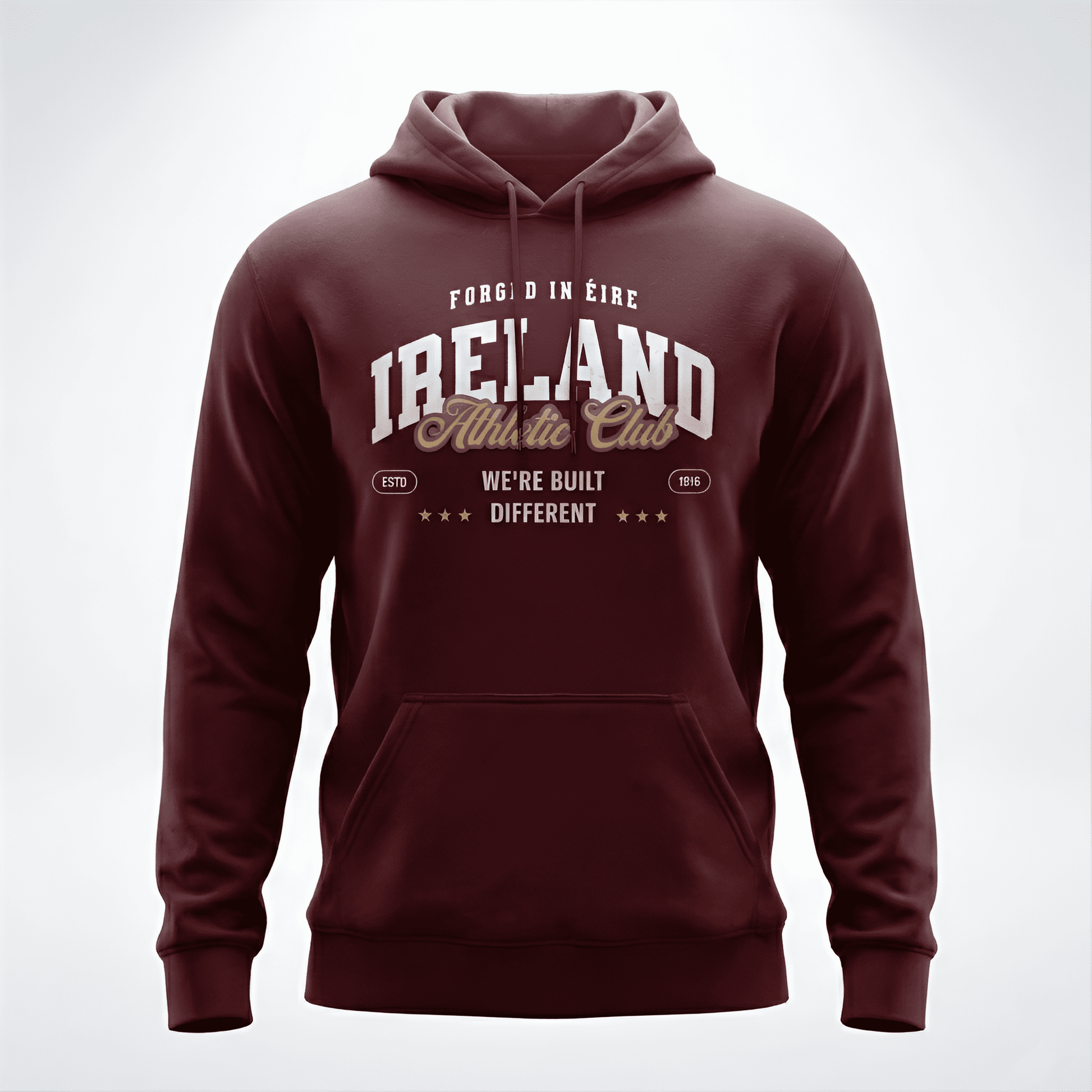 Eirin Apparel Unisex Hoodie 'Built Different' Sports Hoodie