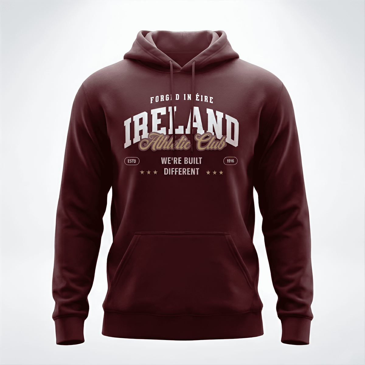 Eirin Apparel Unisex Hoodie 'Built Different' Sports Hoodie