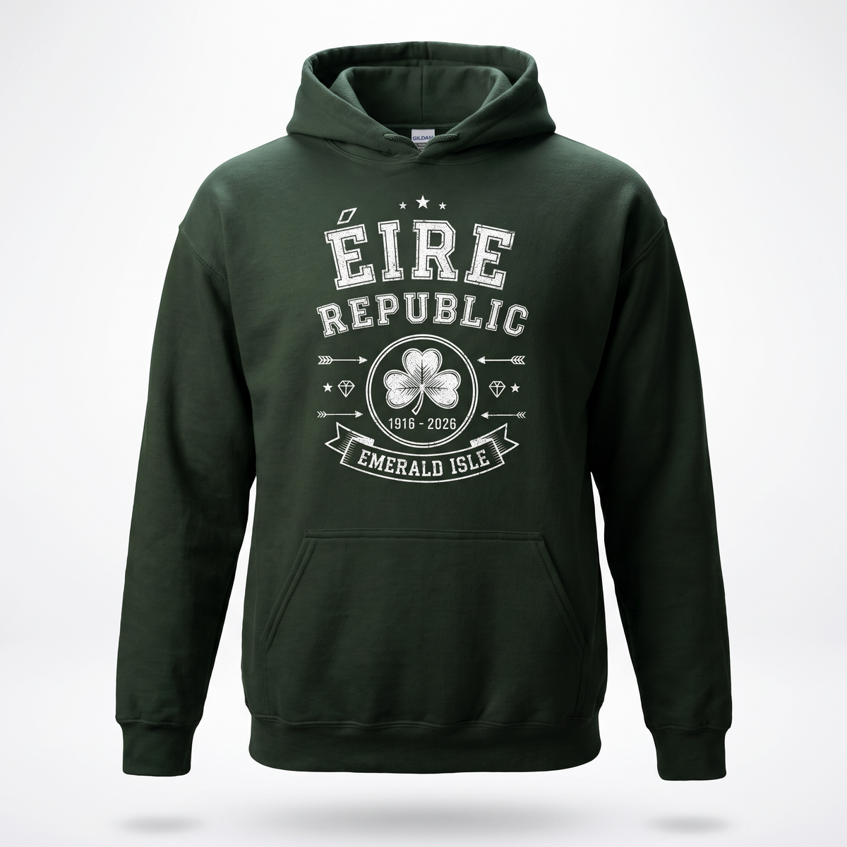 Eirin Apparel Unisex Hoodie 'Emerald Isle' Hoodie