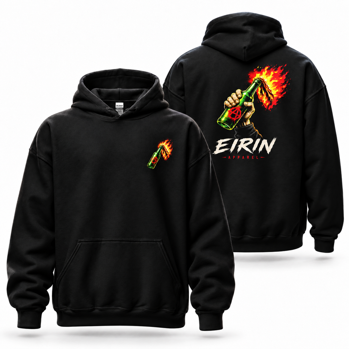 Eirin Apparel Unisex Hoodie 'Petrol' Hoodie