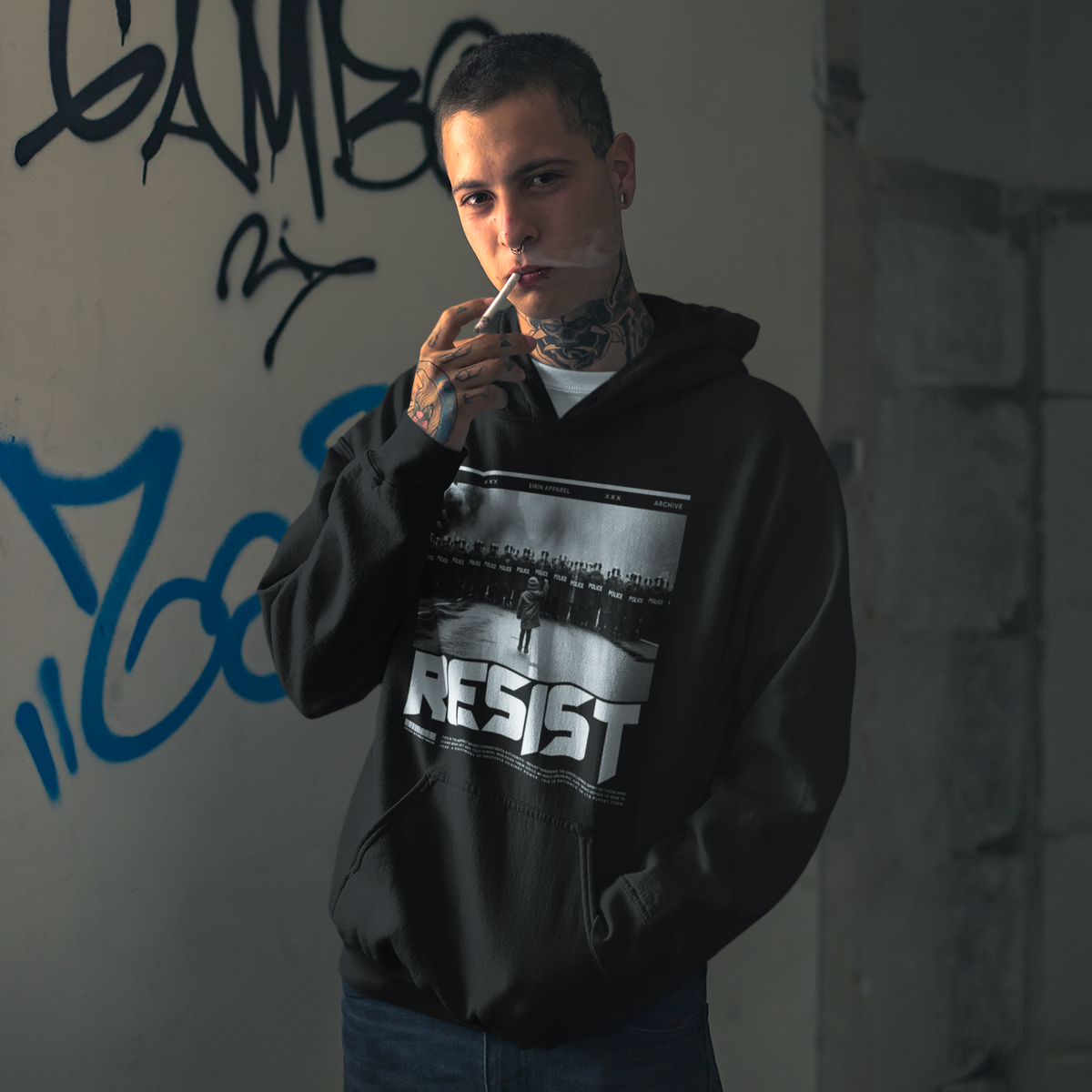 Eirin Apparel Unisex Hoodie 'Resist' Hoodie