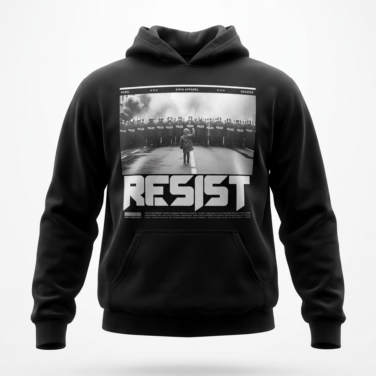 Eirin Apparel Unisex Hoodie 'Resist' Hoodie