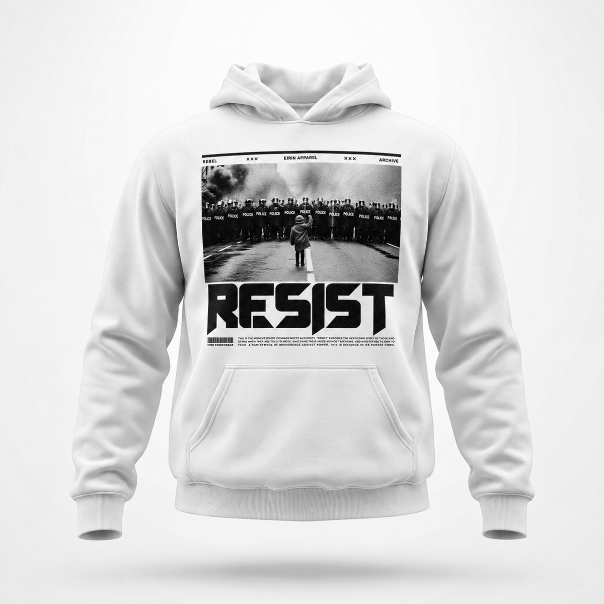 Eirin Apparel Unisex Hoodie 'Resist' Hoodie