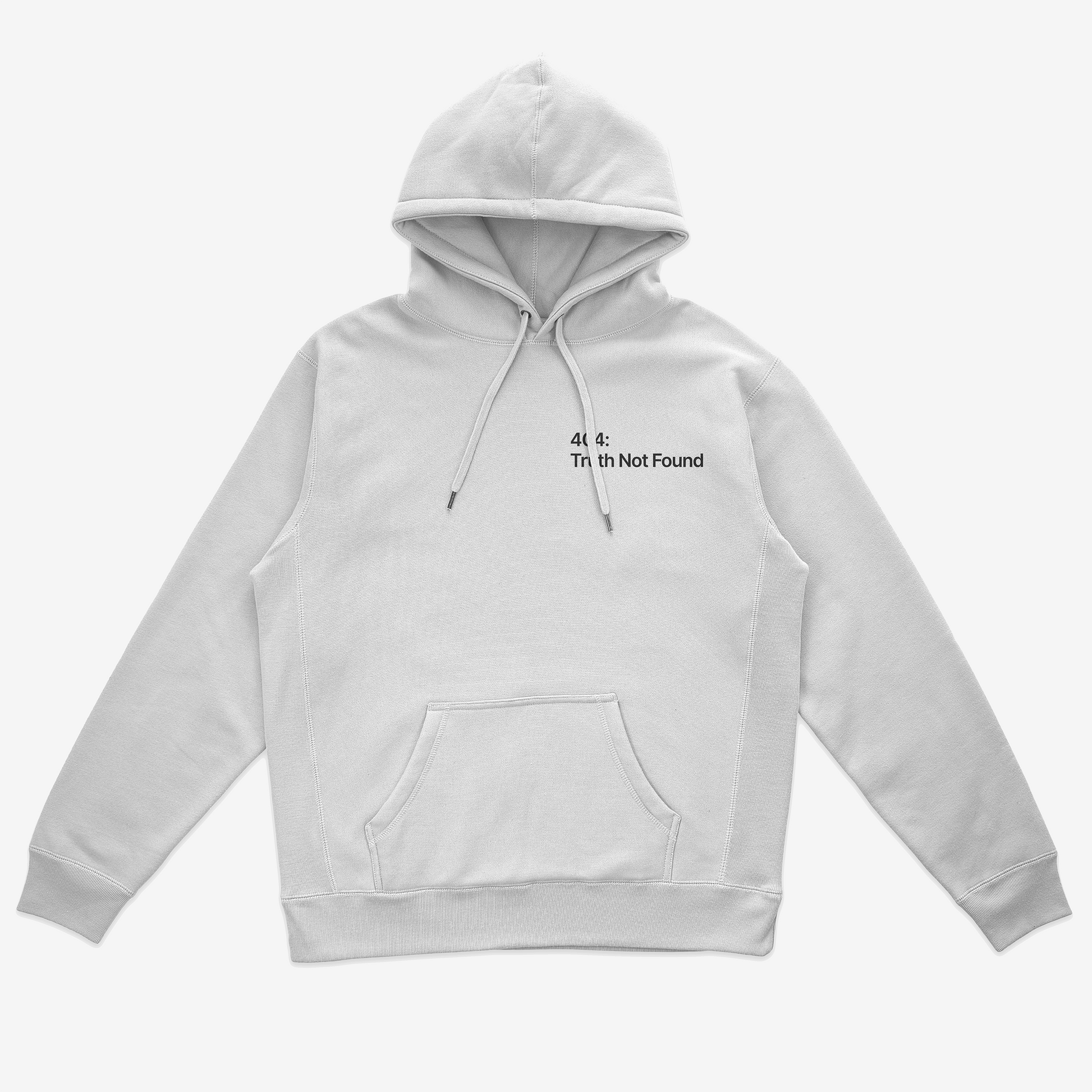 Eirin Apparel Unisex Hoodie Unisex '404: Truth Not Found' Hoodie – Irish Genocide Not Famine Awareness
