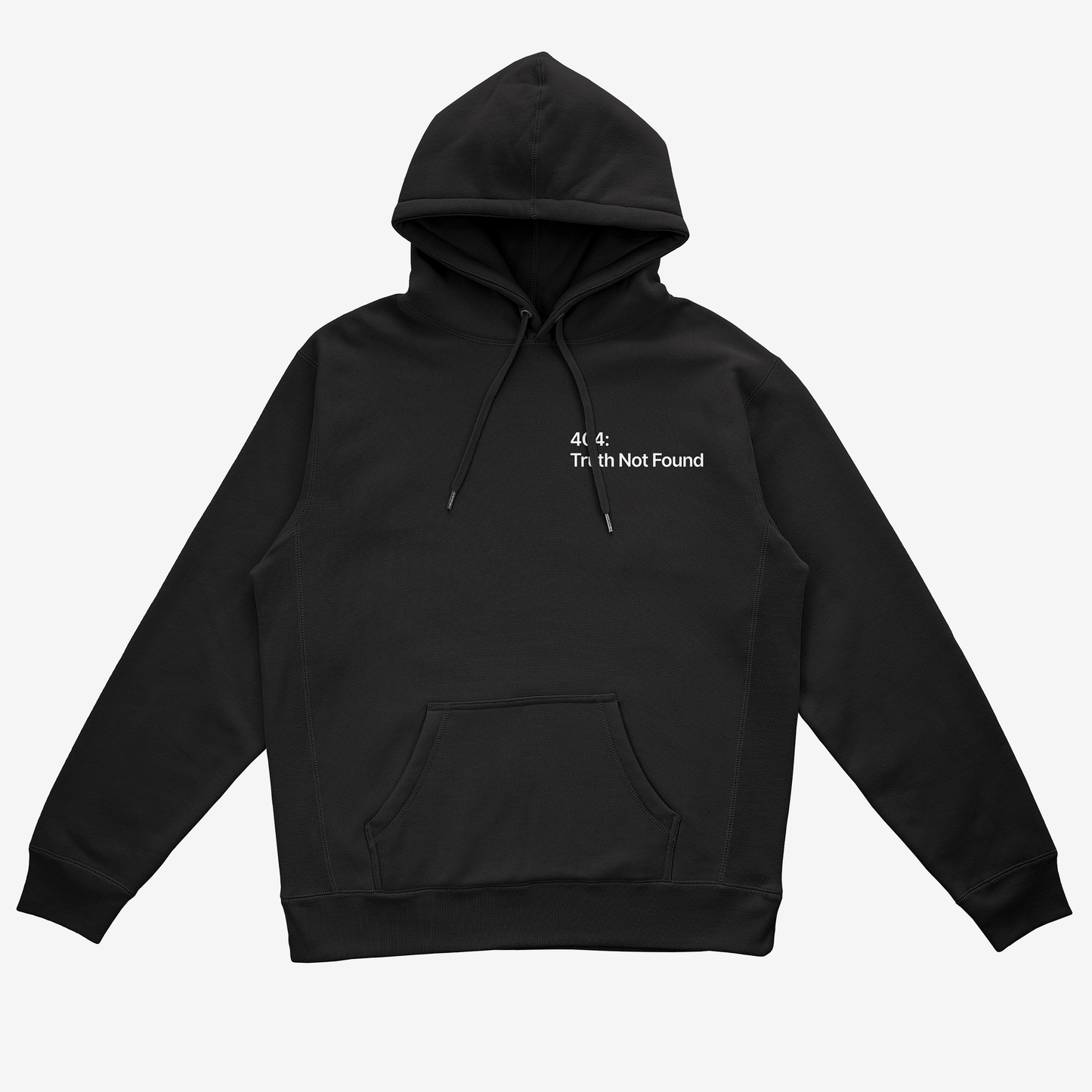Eirin Apparel Unisex Hoodie Unisex '404: Truth Not Found' Hoodie – Irish Genocide Not Famine Awareness