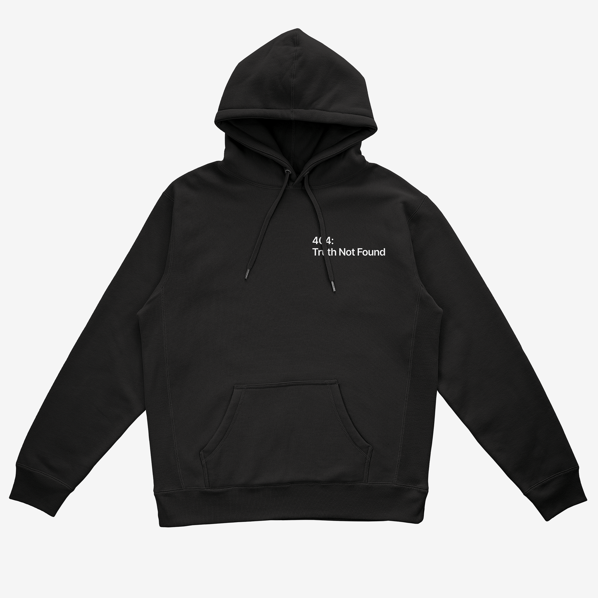 Eirin Apparel Unisex Hoodie Unisex '404: Truth Not Found' Hoodie – Irish Genocide Not Famine Awareness