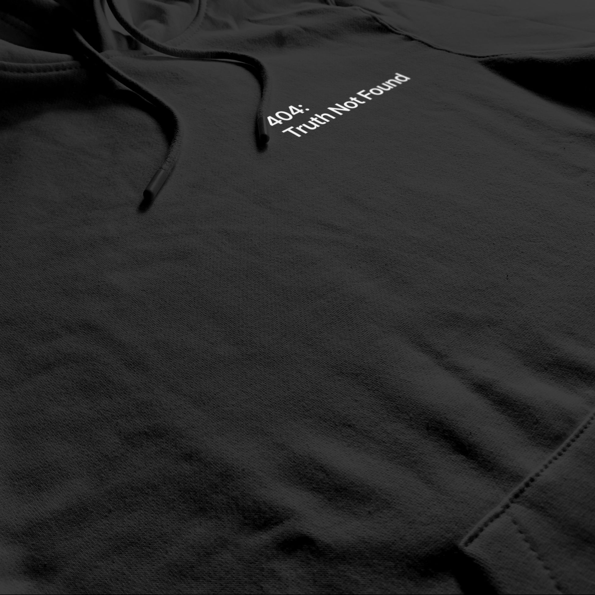 Eirin Apparel Unisex Hoodie Unisex '404: Truth Not Found' Hoodie – Irish Genocide Not Famine Awareness