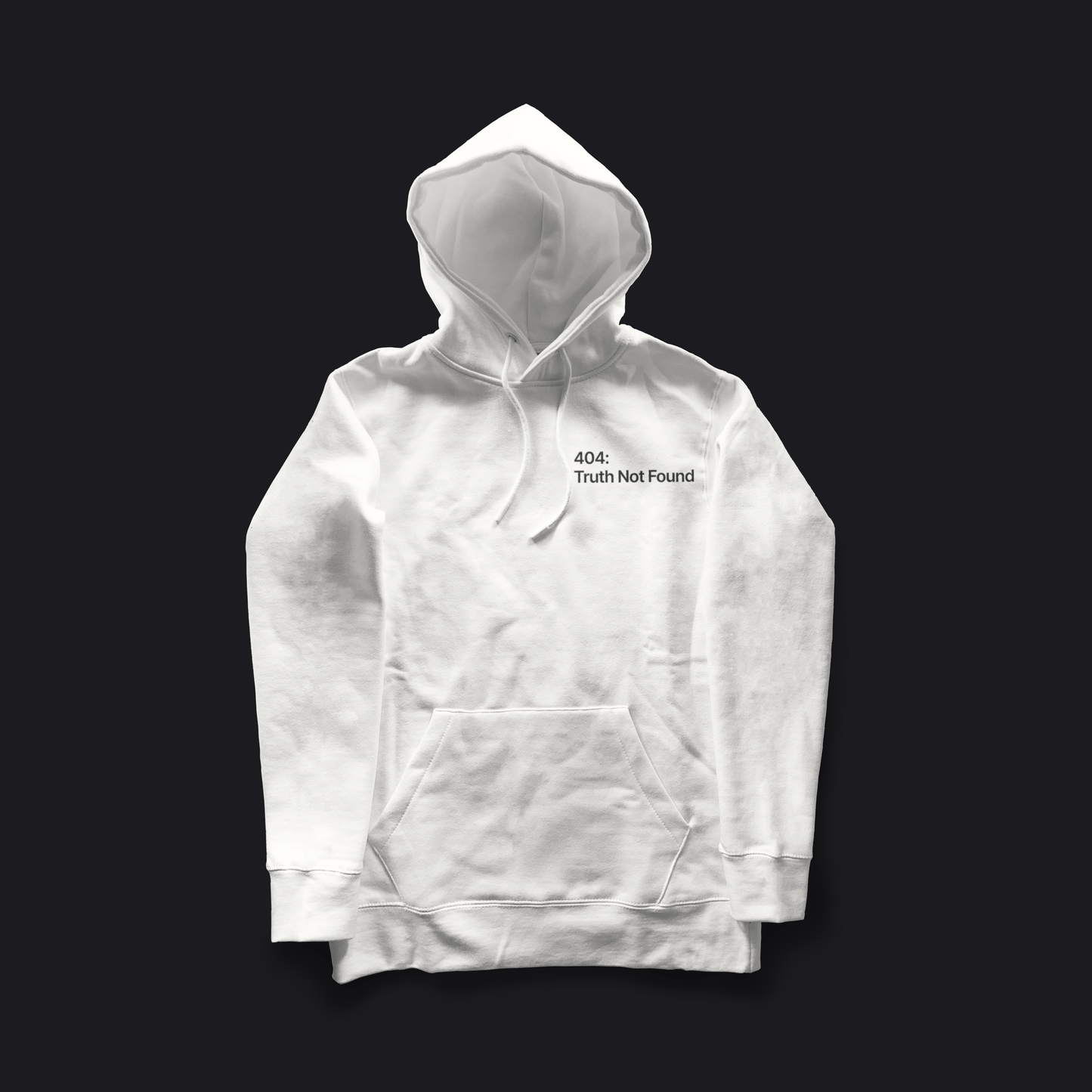 Eirin Apparel Unisex Hoodie Unisex '404: Truth Not Found' Hoodie – Irish Genocide Not Famine Awareness