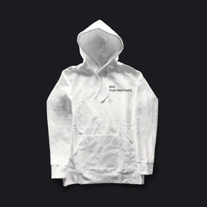 Eirin Apparel Unisex Hoodie Unisex '404: Truth Not Found' Hoodie – Irish Genocide Not Famine Awareness