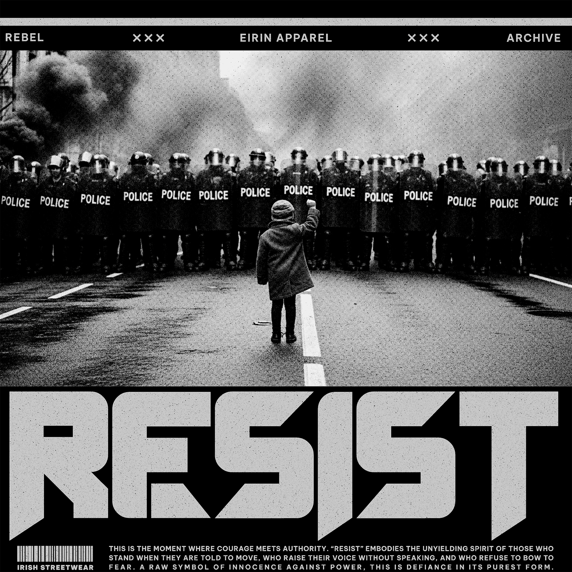 Eirin Apparel Unisex Hoodie Unisex 'Resist' Hoodie – Limited Edition