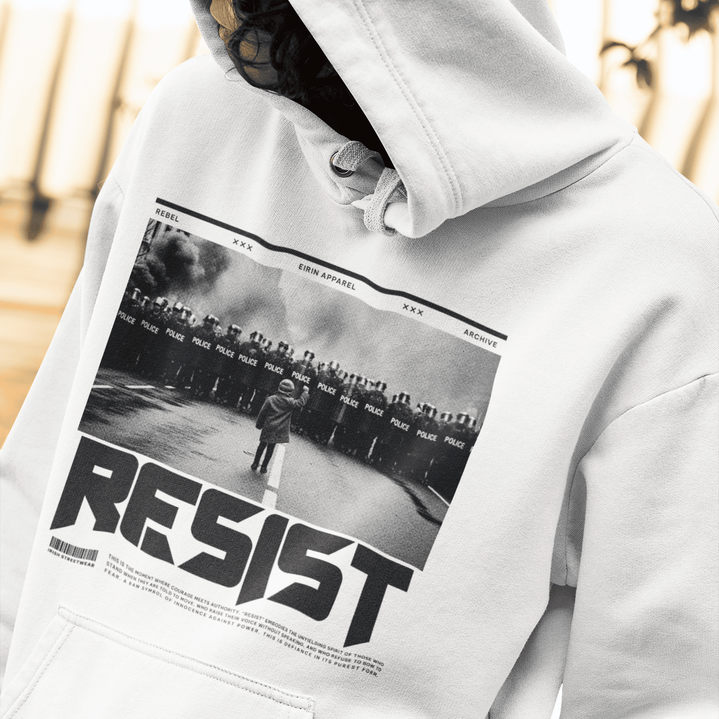 Eirin Apparel Unisex Hoodie Unisex 'Resist' Hoodie – Limited Edition