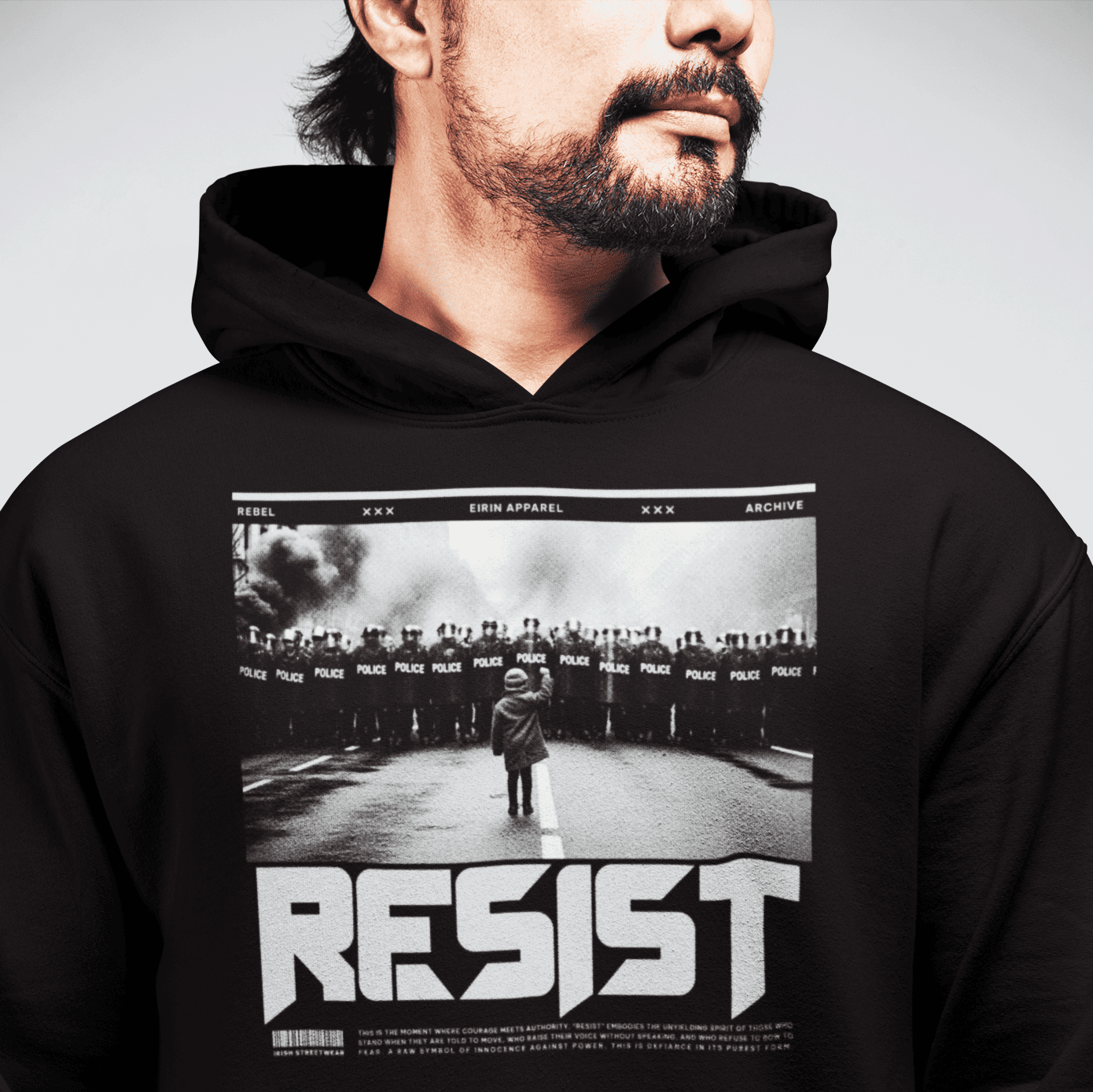 Eirin Apparel Unisex Hoodie Unisex 'Resist' Hoodie – Limited Edition