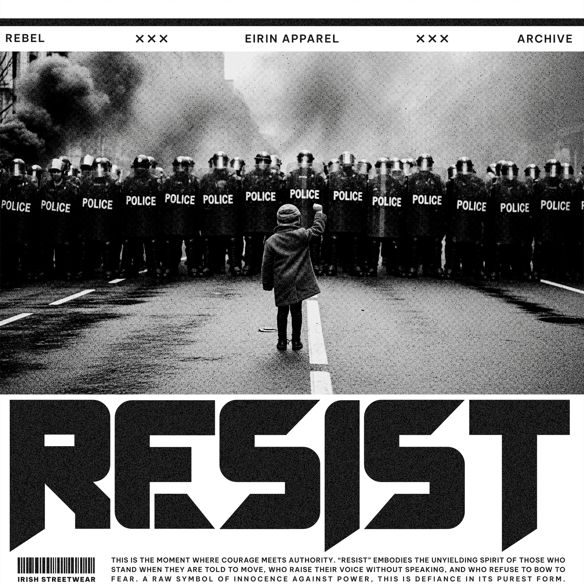 Eirin Apparel Unisex Hoodie Unisex 'Resist' Hoodie – Limited Edition