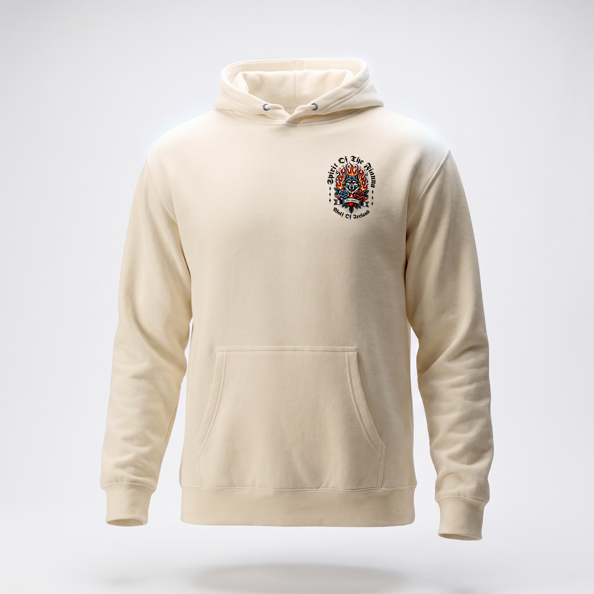 Eirin Apparel Unisex Hoodie 'Wolf Of Ireland' Premium Hoodie