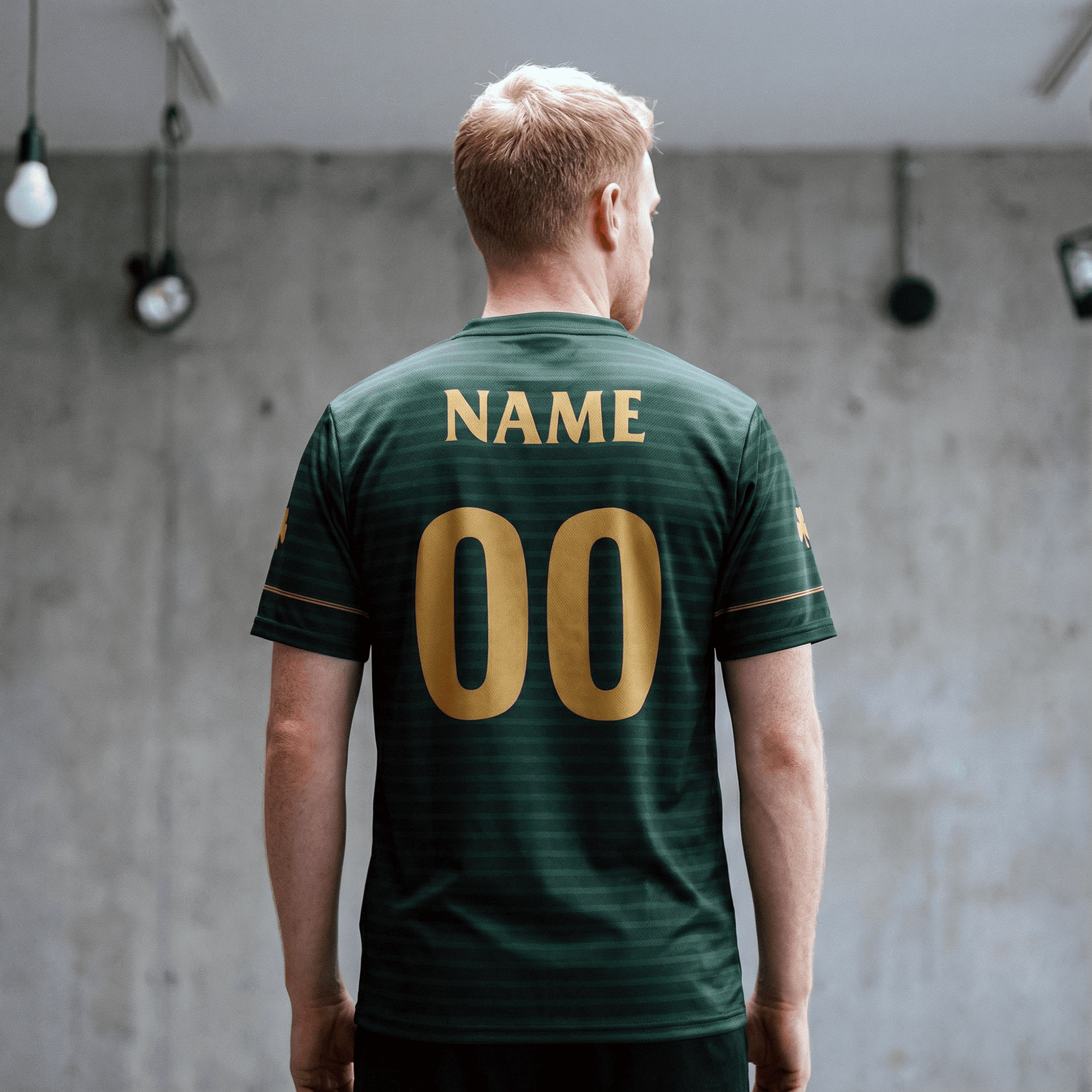 Eirin Apparel Unisex Jersey Eirin 'Irish Rebel' Celtic Cross Jersey – Personalised Name & Number