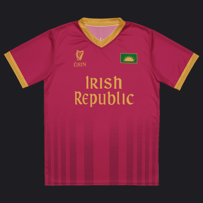Eirin Apparel Unisex Jersey Eirin 'Irish Republic' Proclamation Jersey – Pink/Gold