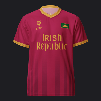 Eirin Apparel Unisex Jersey Eirin 'Irish Republic' Proclamation Jersey – Pink/Gold