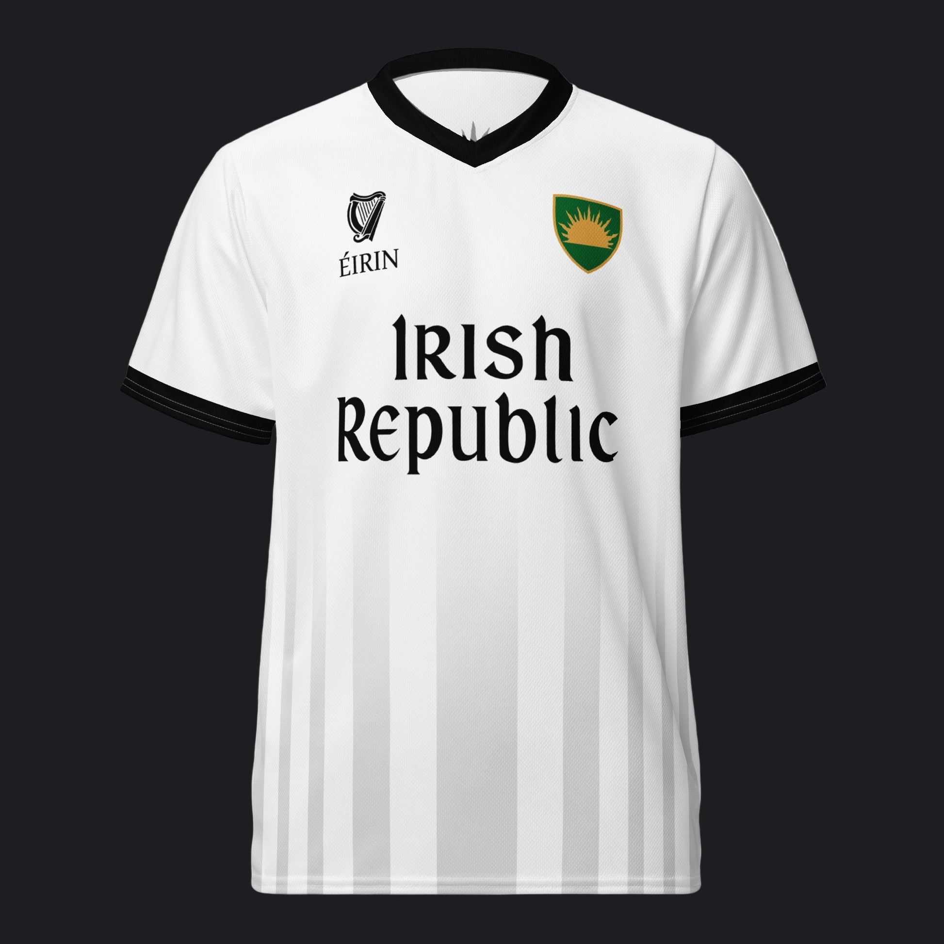 Eirin Apparel Unisex Jersey Eirin 'Irish Republic' Proclamation Jersey – White/Black