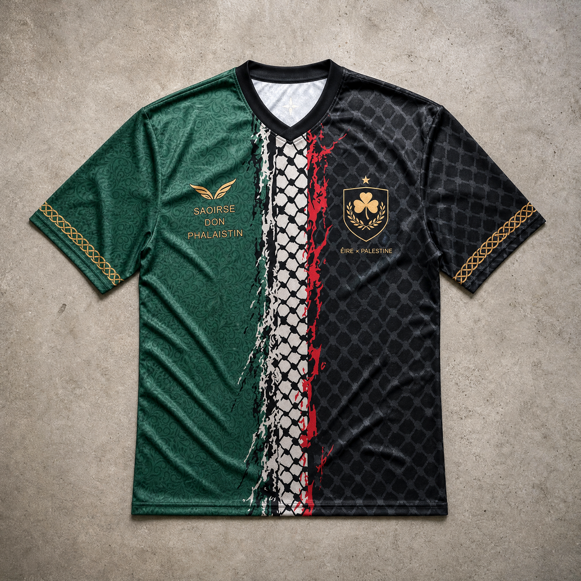 Eirin Apparel Unisex Jersey 'Ireland x Palestine' Unity Jersey – Limited Edition
