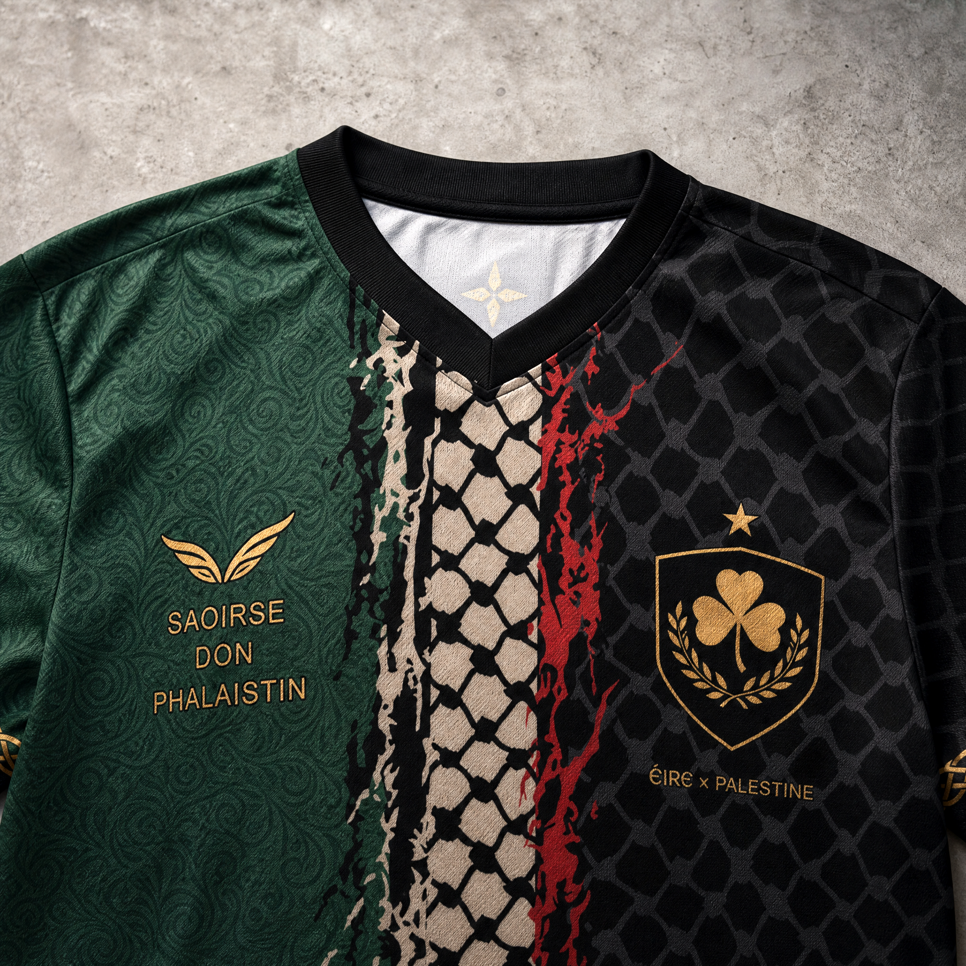 Eirin Apparel Unisex Jersey 'Ireland x Palestine' Unity Jersey – Limited Edition