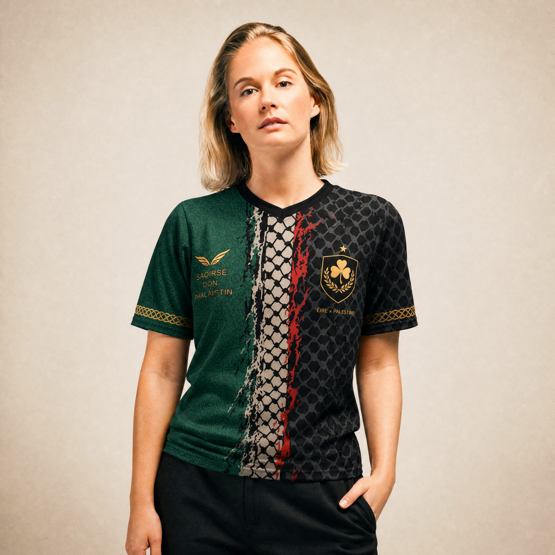 Eirin Apparel Unisex Jersey 'Ireland x Palestine' Unity Jersey – Limited Edition