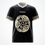 Eirin Apparel Unisex Jersey ‘Láidreacht’ Celtic Hounds Jersey – Warrior Black