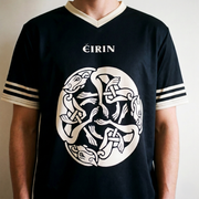 Eirin Apparel Unisex Jersey ‘Láidreacht’ Celtic Hounds Jersey – Warrior Black