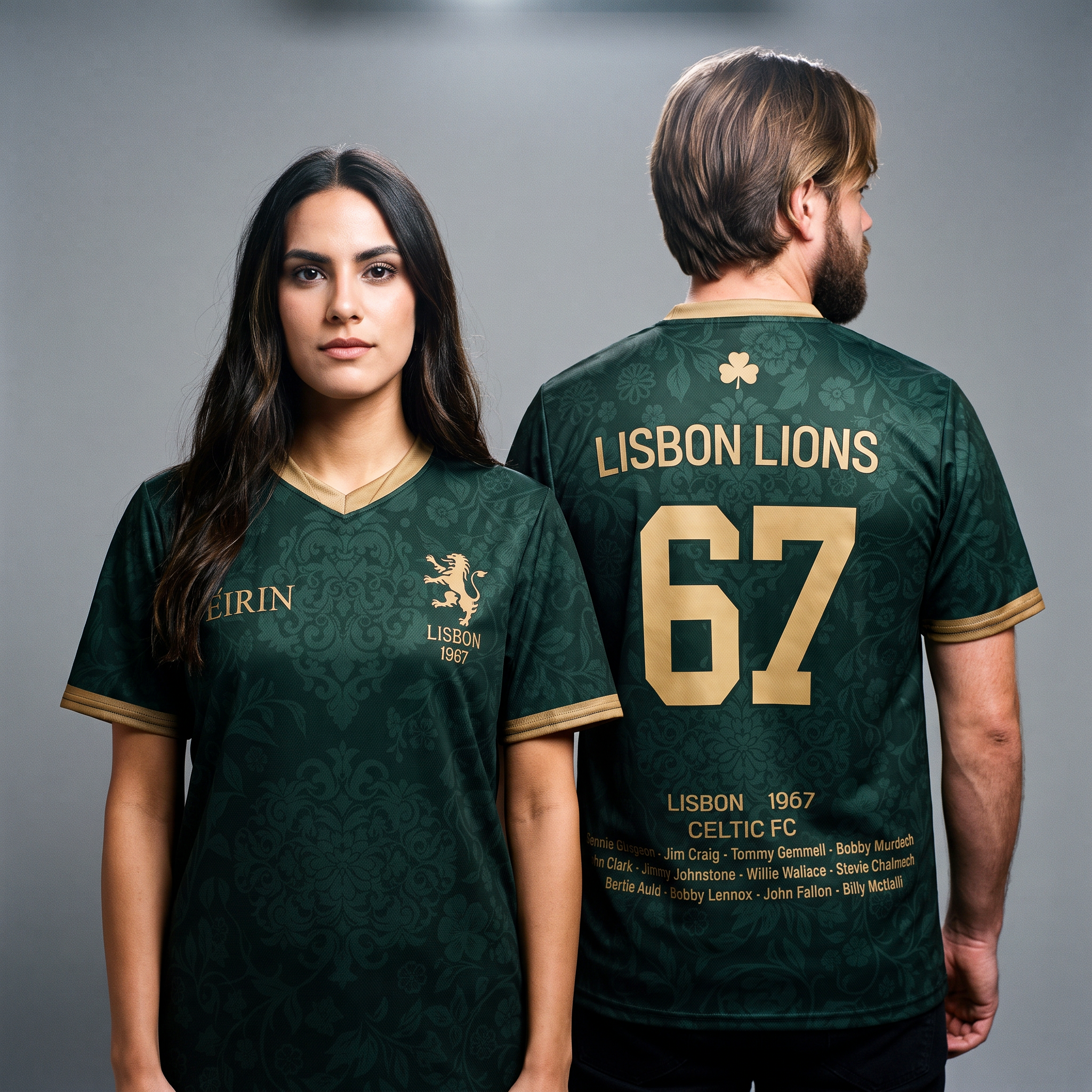 Eirin Apparel Unisex Jersey 'Lisbon Lions '67' Tribute Jersey – Limited Edition