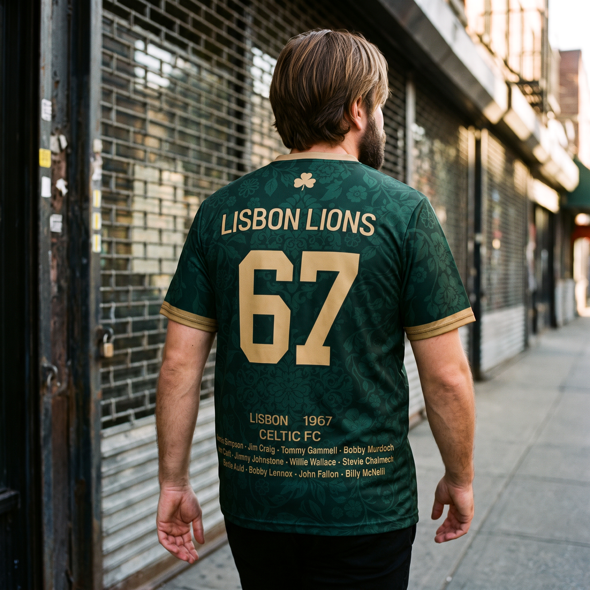 Eirin Apparel Unisex Jersey 'Lisbon Lions '67' Tribute Jersey – Limited Edition