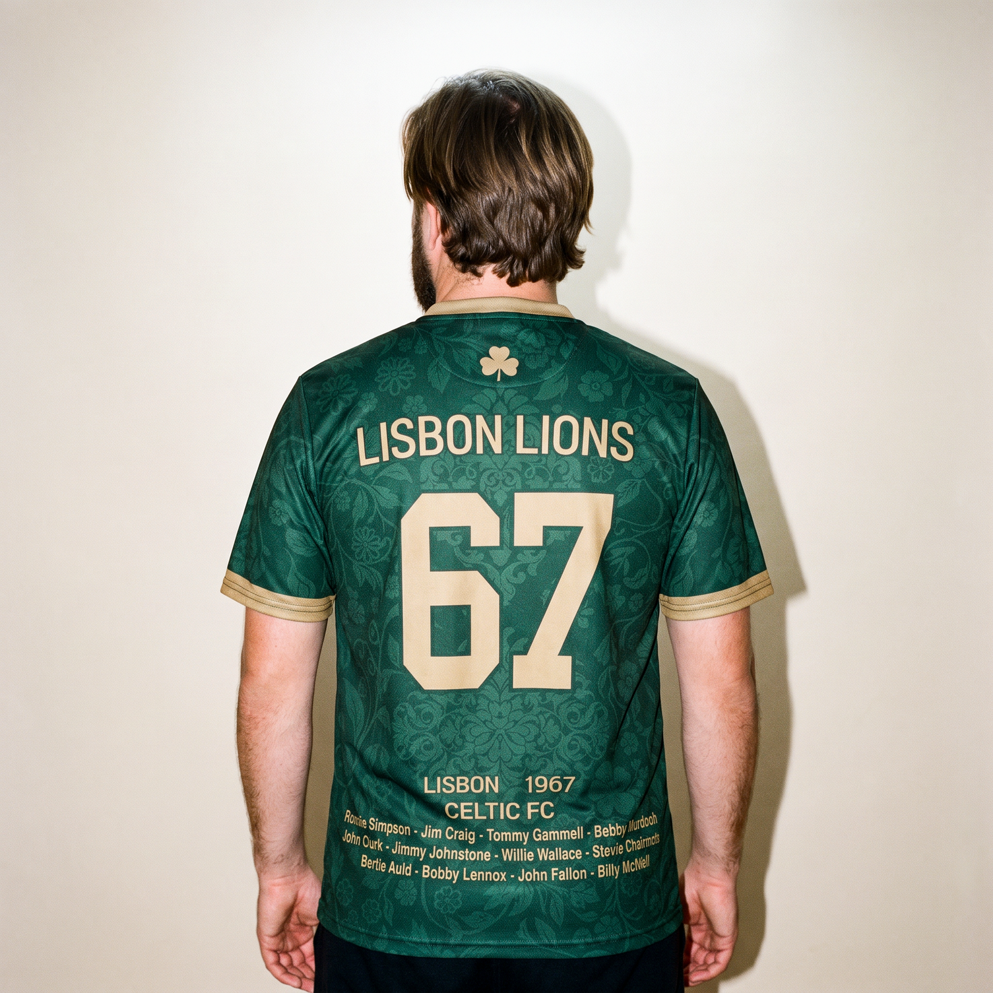 Eirin Apparel Unisex Jersey 'Lisbon Lions '67' Tribute Jersey – Limited Edition