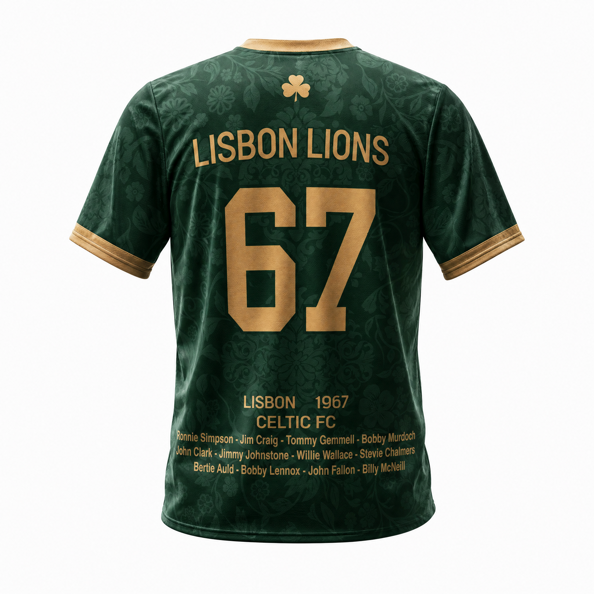 Eirin Apparel Unisex Jersey 'Lisbon Lions '67' Tribute Jersey – Limited Edition