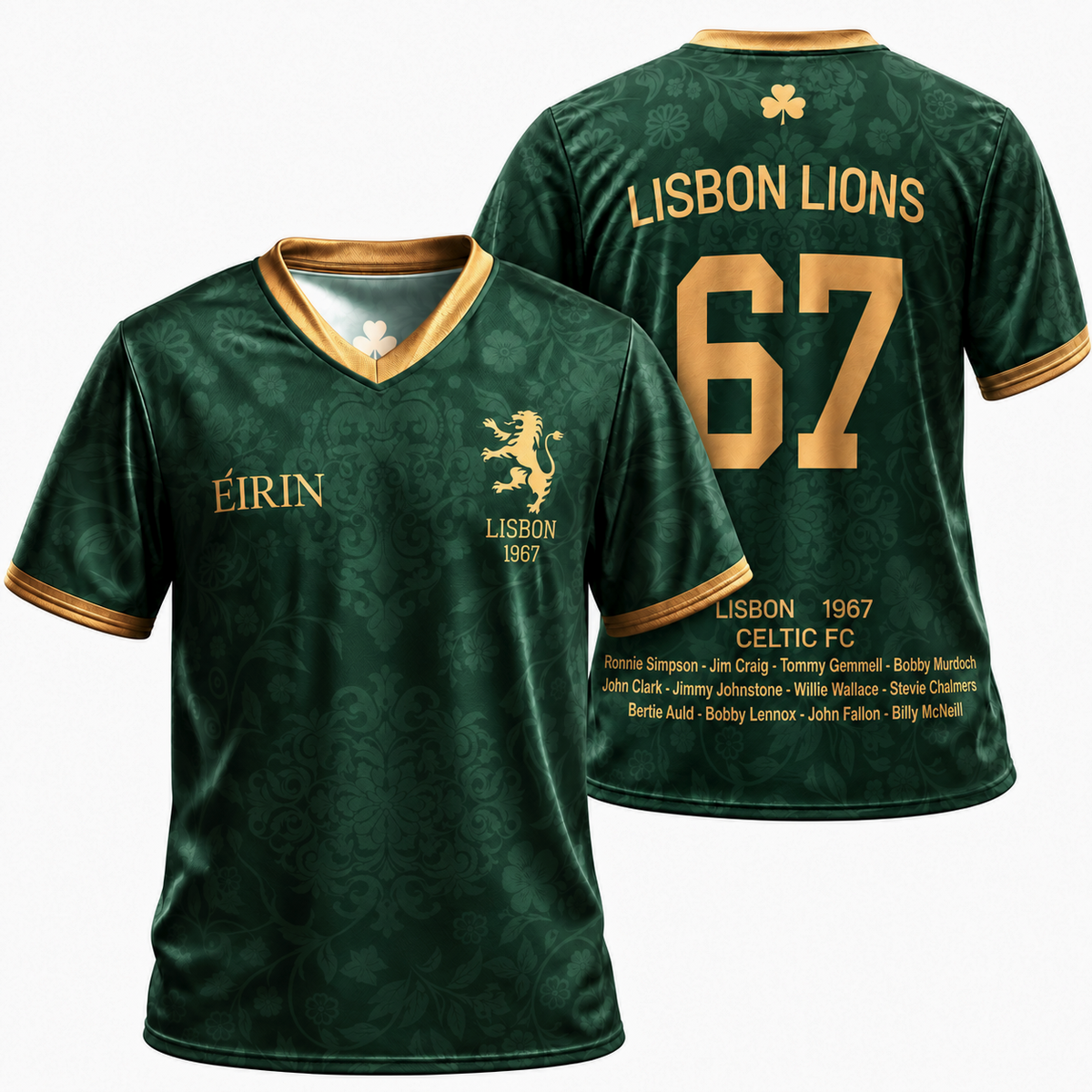 Eirin Apparel Unisex Jersey 'Lisbon Lions '67' Tribute Jersey – Limited Edition